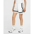 thumbnail image 2 of Nike Dri-FIT Swoosh Fly Womens Basketball Shorts CK6599-100 Size 2XL White/Black, 2 of 4