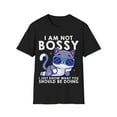 thumbnail image 2 of I'm Not Bossy I Just Know What You Should Be Doing Feline Unisex T-Shirt, 2 of 5