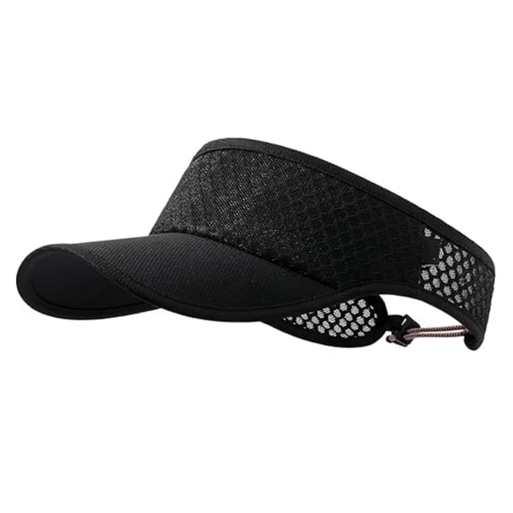 Sun Visor Hat Men Women - Wide Brim Quick Dry Adjustable Cap, Lightweight for Golf Tennis Pickleball Beach