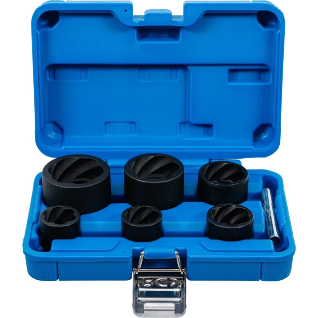 Juego de 6 Piezas Dado Extractor Tornillo BGS 5268 22-41MM 1/2' 3/4'