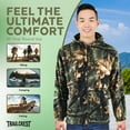 thumbnail image 5 of TrailCrest Adult Mens Chambliss Full Zip Camo Hoodie Sweatshirt Jacket, Large, 5 of 7