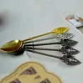 thumbnail image 4 of Opolski Metal Vintage Staff Wand Shape Handle Ice Cream Dessert Coffee Spoon Flatware, 4 of 8