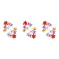 thumbnail image 3 of BERTDOMD 48 Pcs Artificial Glitter Poinsettia Flowers Fake Floral Decorations for Christmas Wedding Party Home Decor, 3 of 6