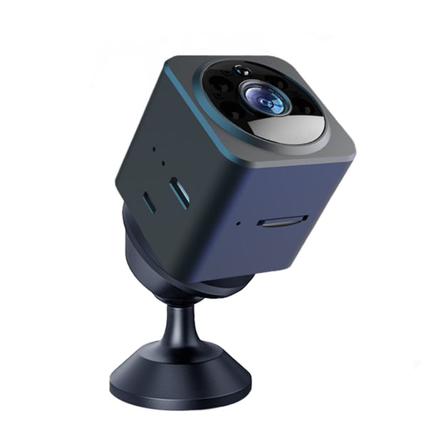 Videocámara Mini cámara de monitor inalámbrico 1080P Cámara WiFi inteligente Micrófono de batería incorporado Compatible con visión nocturna Conversación bidireccional Control remoto de la aplicación Maboto Videocámara