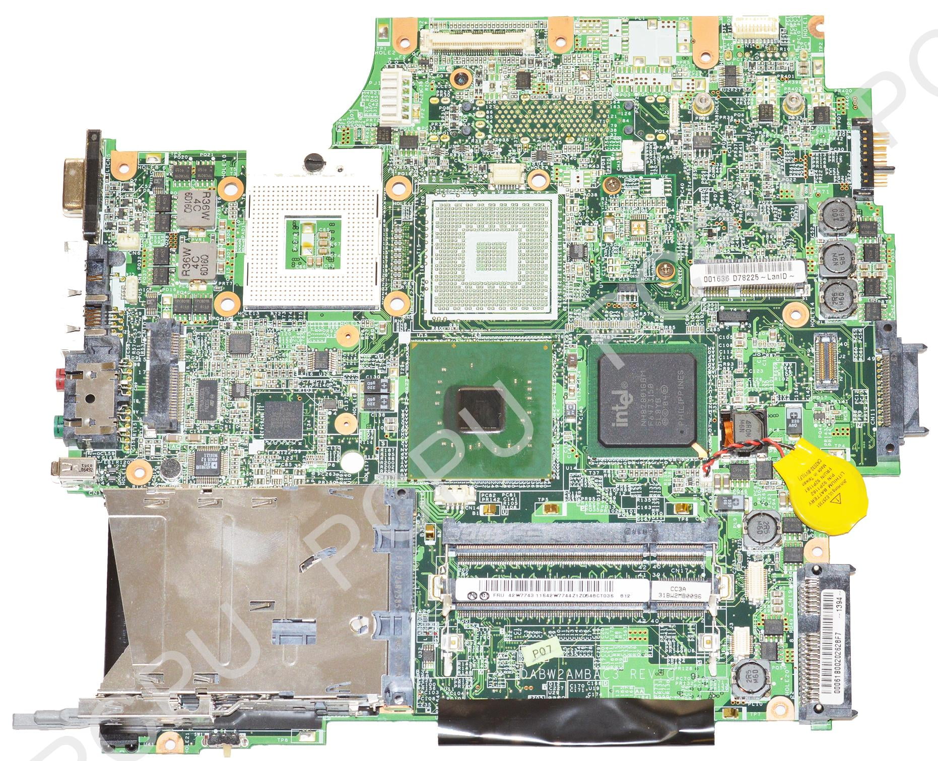 42W7743 Ibm Thinkpad Z 61 Z61 System Board