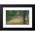 thumbnail image 2 of Paul Gauguin 18x13 Black Modern Framed Museum Art Print Titled - Village in Martinique (Women and Goat in the Village) (1887), 2 of 5
