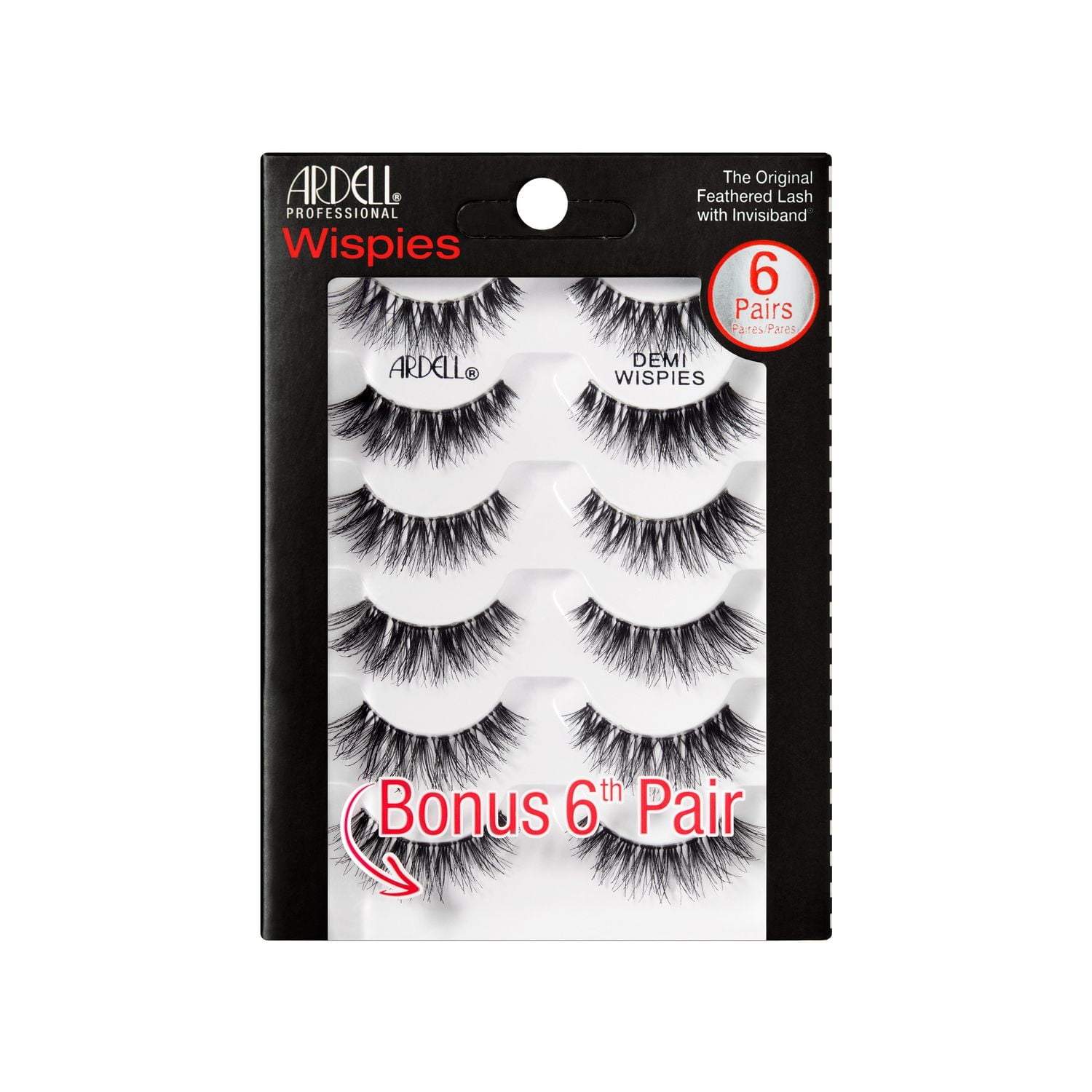 Ardell Multipack Demi Wispies - 6 Pairs