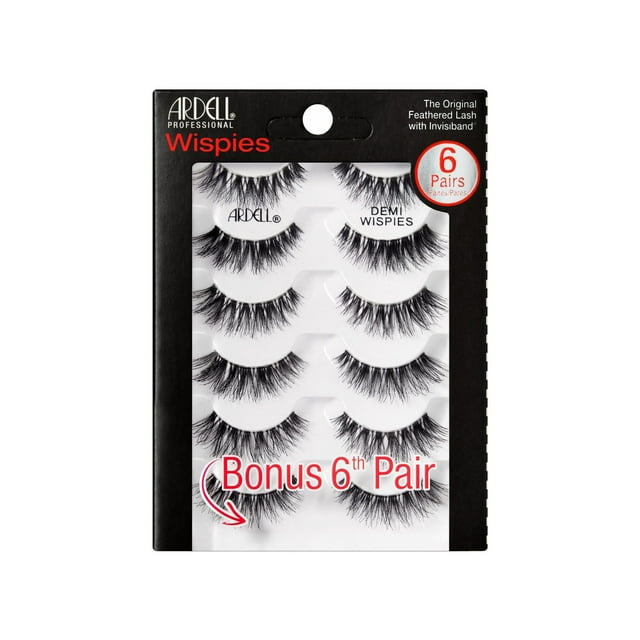 Ardell Multipack Demi Wispies - 6 Pairs