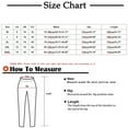 thumbnail image 5 of Eashery Men's Casual Linen Pants Adjustable Lounge Trousers Mid-Rise Stretch Work Pants Men Pants Casual (Solid Color,Black,3XL), 5 of 5