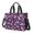 Unicorn and Heart Purple Pattern, variant on Unicorn and Rainbow Purple Pattern Canvas Messenger Tote Bag, Nurse Handbag with Multi Pockets & Removable Strap, Durable Canvas Gifts for Women Men Teacher Nurse