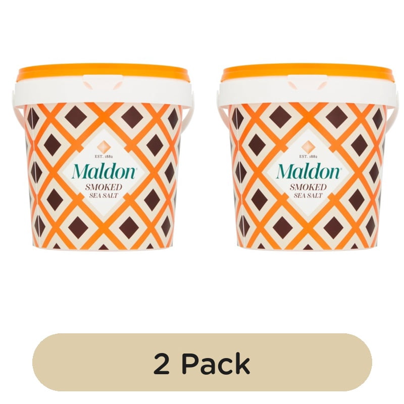 Maldon Smoked Sea Salt 500g, British Import (Pack of 2)