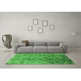 thumbnail image 3 of Ahgly Company Indoor Rectangle Oriental Green Industrial Area Rugs, 7' x 10', 3 of 4