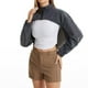 thumbnail image 2 of Penkiiy Reflective Rave Top, Crop Top Shrug Techwear Camiseta Rave Outfits para mujeres M Negro, 2 of 9