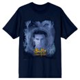 thumbnail image 1 of Buffy the Vampire Slayer Angel Navy T-Shirt, 1 of 2