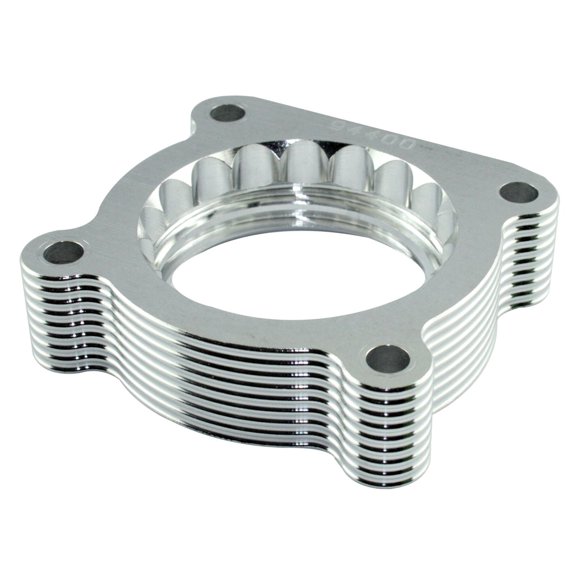 aFe POWER Silver Bullet Throttle Body Spacer, 46-36002, for Nissan Fits select: 2005-2019 NISSAN FRONTIER, 2005-2012 NISSAN PATHFINDER