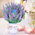 thumbnail image 4 of 1 pieza(s) Ramo de flores de papel Tarjeta de felicitación de flores de papel 3D Tarjeta de felicitación estereoscópica para regalo del día de la madre de mamá (lavanda) JM JM, 4 of 5