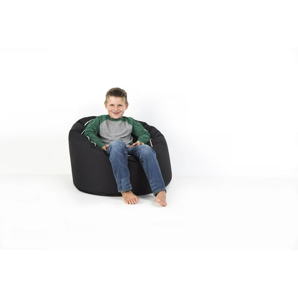 Lounge & Co Black Bean Bag Cover, 1 bean bag cover