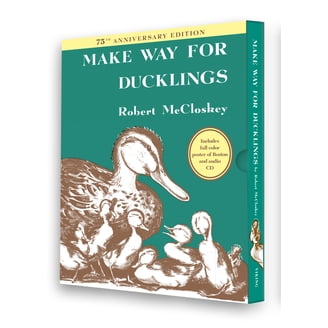 Make Way for Ducklings Hardcover Book with Classic Illustration