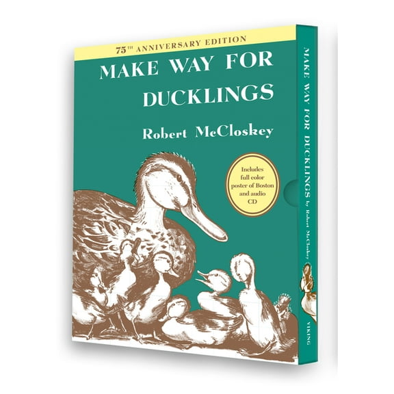 Make Way for Ducklings 75th Anniversary Edition, (Hardcover)