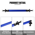 thumbnail image 4 of Unique Bargains 1pair 100mm 3.94' Splitter Support Rods Adjustable Front Rear Bumper Lip Splitter Strut Rod Tie Support Bars Blue, 4 of 6