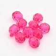 thumbnail image 2 of HLONK 200pc Transparent Acrylic Beads Frosted Flower Mixed Color, 2 of 2