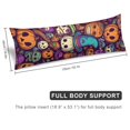 thumbnail image 2 of Funda de almohada de Halloween, funda de almohada larga de cuerpo entero, almohada de compañero de juegos para niños, cojín de sofá, muebles para el hogar, decoraciones de cama de 20" x 54", 2 of 5