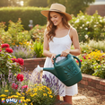 thumbnail image 5 of PMU 2 Gallon Watering Can - Garden Watering Can for Indoor & Outdoor Plants - Plastic Water Can with Detachable Sprinkler Head - Large Water Pot, Made in USA - Hunter Green Pkg/1, 5 of 9