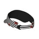 thumbnail image 2 of Fotbe Ladybugs on Black and White Striped Visera Deportiva con Diseño, Gorra Abierta Ajustable de Algodón para Mujer y Hombre, 2 of 7