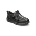 thumbnail image 2 of Dr. Comfort Edward-X Men's Casual Shoe: 9.5 X-Wide (XW/6E) Black Velcro, 2 of 5