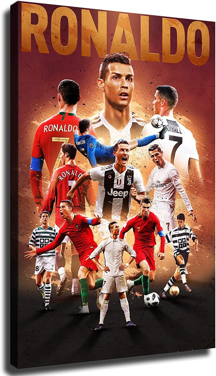 Poster Ronaldo - Affiche ou Cadre Football