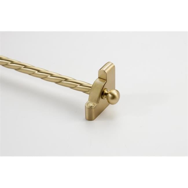 Zoroufy 0181203863 36 in. Heritage Roped Tubular Stair Rod Set