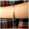 thumbnail image 6 of Christian Cross Beaded Bracelet for Women, Stainless Steel Gifts with "To My Friend" Card, for Friends on Valentine's Day, Confirmation, Baptism, Easter, Christmas, 6 of 9