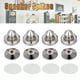 thumbnail image 5 of de , Soportes de Amplificador de Subwoofer de Audio Placa Giratoria Pies de Aislamiento Almohadillas de Base Alfombrillas a Aleación Sunnimix Soporte de altavoces, 5 of 8