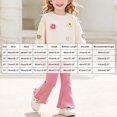 thumbnail image 3 of Curenmufel Crewneck Pullover and Long Pants Girls Matching Set Fall Winter Clothes 2T (Pink,2 Years), 3 of 9