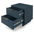 thumbnail image 5 of Manhattan Comfort Granville Engineered Wood Nightstand 2.0 in Midnight Blue, 5 of 9