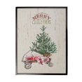 thumbnail image 1 of Décoration Murale Encadrée En Papier Recyclé (Arbre Sur Chariot), 1 of 3