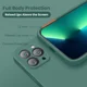 thumbnail image 4 of Diseñado para iPhone 13 Pro Max, funda de silicona de cuerpo completo [protección mejorada de la cámara] cubierta protectora a prueba de golpes con [forro de microfibra suave antiarañazos], 6,7 pulga JAMW Sencillez, 4 of 5