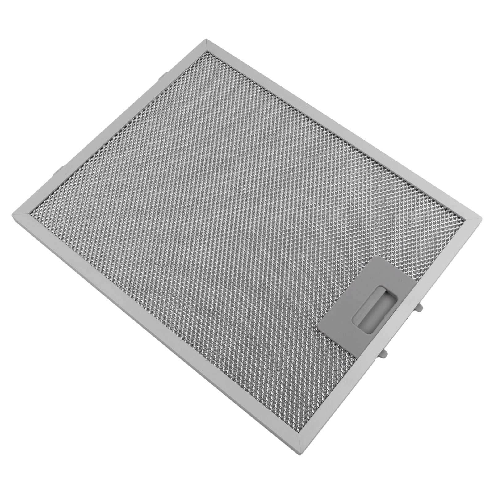 CHENGSI for Cooker Hood Filters 2-Pack Metal Mesh Extractor Vent Filter 320x260mm 5-Layer Aluminum Grease Trap for Range Hood Ventilation System Replacement Parts Silver