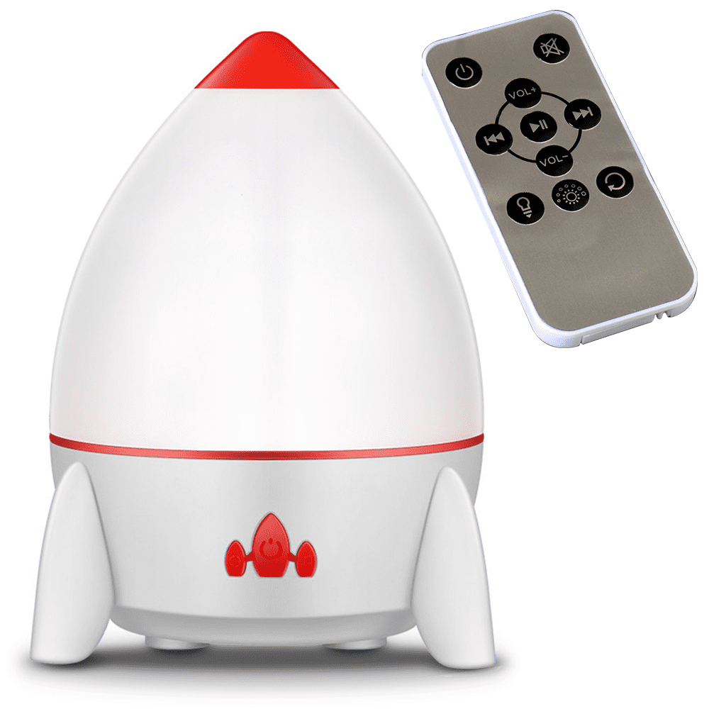 Star Projector Night Light for Kids -Charging Rotating Small Rocket