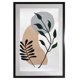 thumbnail image 1 of Cuadro de decorativo de pintado 100% a mano colección MilleniArt enmarcado con madera y vidrio, 1 of 1