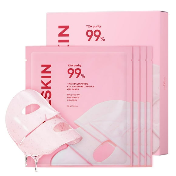 Mascarilla facial nocturna APRILSKIN TXA Pink Capsule Gel 30 ml x 4