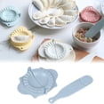 thumbnail image 3 of Dumpling Maker Home Kitchen Restaurant Dumpling Wheat Straw Mold Pastry Mould Non-stick, Light Blue, 3 of 8