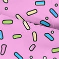 thumbnail image 2 of Boys' Ice Cream Print Polo Shirt Short Sleeve Pink Graphic Playful Casual Shirt 100% Polyester for Kids,Size 12-13 T, 2 of 7