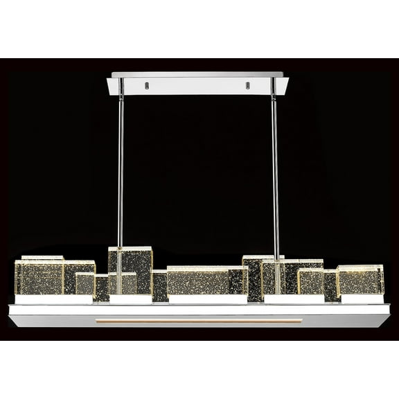 Avenue Lighting HF3005-PN Glacier Collection Hanging Chandelier