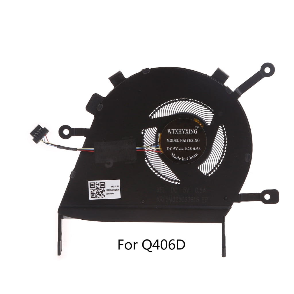 for ASUS Q406D Q406DA CPU Cooling Fan 4-pin Laptop CPU Cooler Radiator Computer Accessories