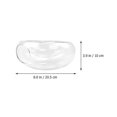 thumbnail image 3 of Heat-Resistant Glass Bowl for Wedding Modern Style Rounded Opening 20.50X20.50X10.00CM 1Set, 3 of 5