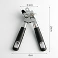 thumbnail image 7 of Muellery Can Opener Manual Can Openers Hand Held Smooth Edge Tin Opener Steel Opener Easy To Use Home Kitchen Tools TPKR64539, 7 of 7