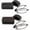 2 Pack（black+brown）, variant on 2 Pack Folding Reading Glasses Stainless Steel Mini Anti-Blue Light Blocking Reader for Men Women