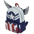 thumbnail image 3 of Loungefly Marvel Falcon Captain America Cosplay Womens Double Strap Shoulder Bag Purse, 3 of 6