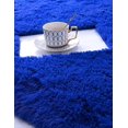 thumbnail image 4 of Tapete SHAGGY 1.50m x 2.25m azul 6.49 pulg Elly Decor TPTE01GY-SGY7x5FT, 4 of 5